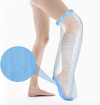 SUPERNIGHT Waterproof Cast Cover for Shower Leg, Adult Watertight Cast and Wound Protector for Shower Bath, Cast/Bandage Protector for Shower Leg