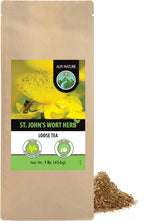 St. John's infusion (1lb), St. John's wort tea, gently dried, cut, 100% pure and natural