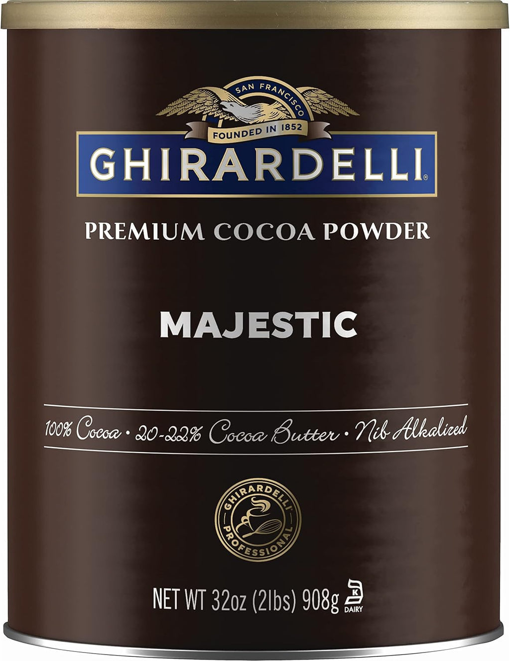 Ghirardelli Majestic Dutch Processed Cocoa Powder, 2 lb