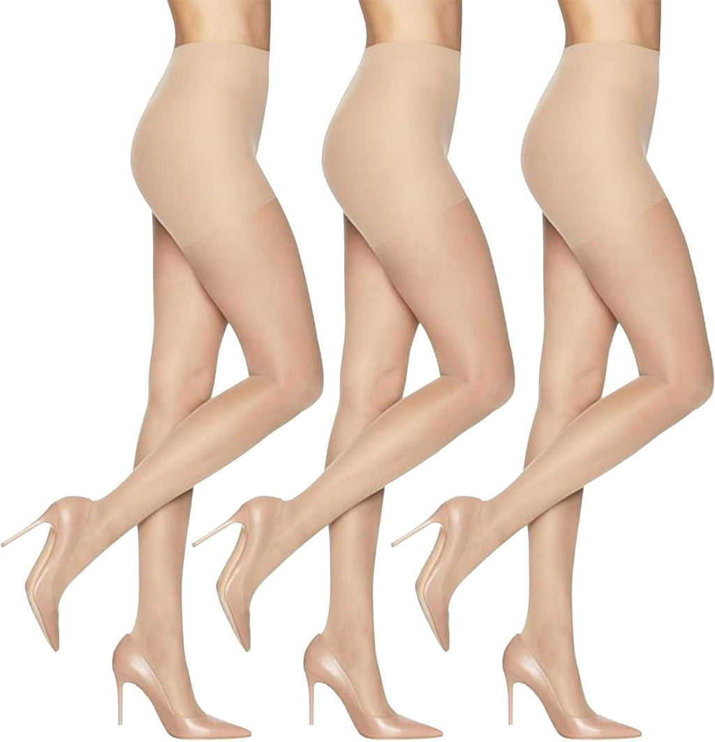 L'eggs Sheer Energy Women's Medium Support Leg, Control Top, Sheer Toe, Compression Tights