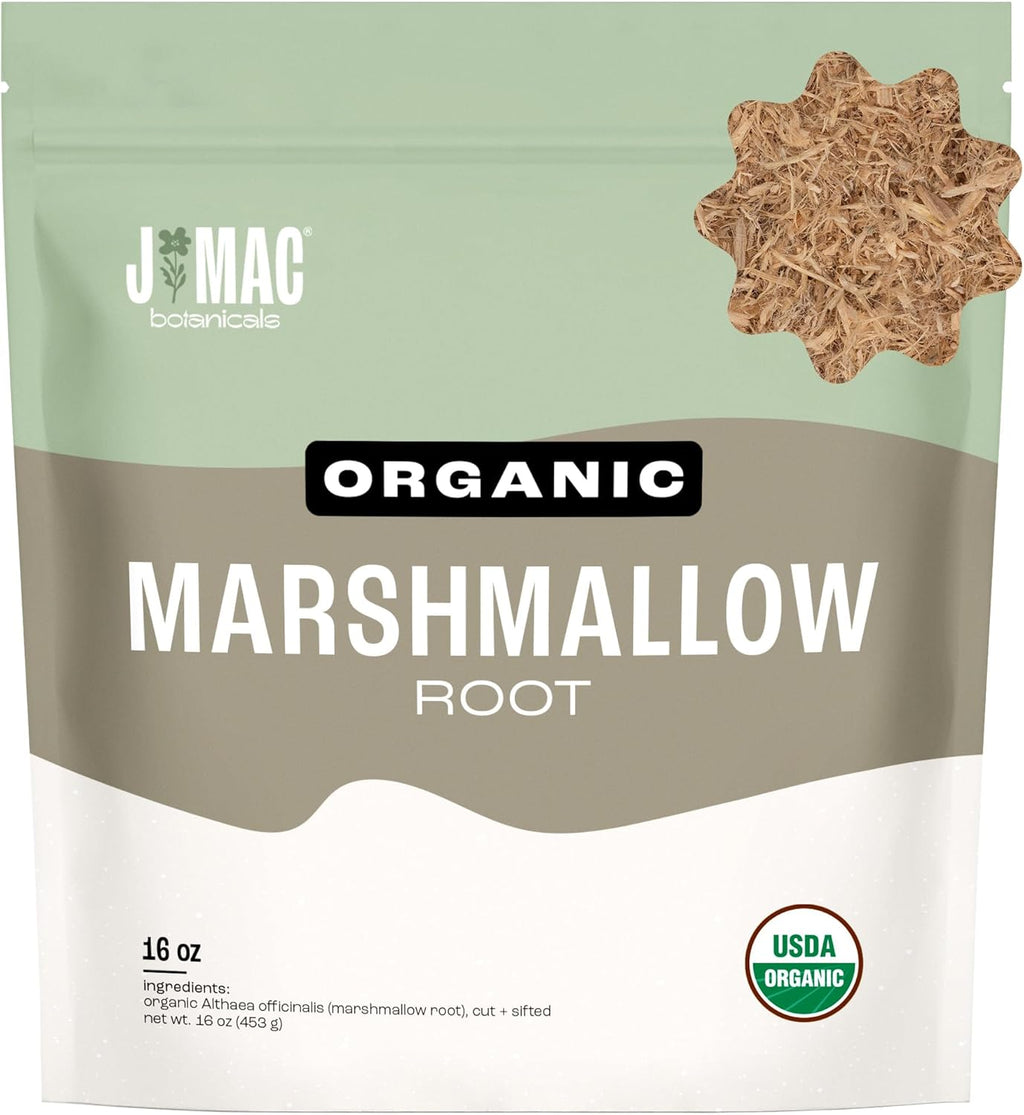 J Mac Botanicals Organic Marshmallow Root Herb Tea