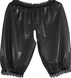 Black Sexy Boxer Latex Pants Rubber Shorts Lingerie Party 0.4mm Role Playing