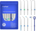 Replacement Heads for Waterpik, Replacement Picks for Water Pik Water Flosser (10 Tips)
