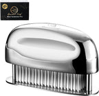 Meat Tenderizer Tool - Hand Held Blade Tenderizer for Meat - Ultra Sharp Needle Blades 100% Stainless Steel - Heavy Duty Kitchen Gadgets - Cooking Gadgets for Tenderizing Chicken, Steak, Veal, BBQ