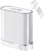 Holy Rose Dental Floss Picks Dispenser,Adults for Clean Teeth Floss Sticks Toothpick,Automatic Pop-Up Organiser Case with Flossers 88 Count,Flosser Holder Container is Perfect Tool for Tooth Care.