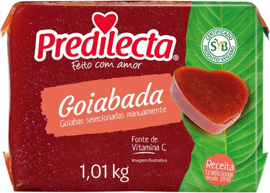 Predilecta Guava Paste - 35.27 oz. 4 PACK | Goiabada Predilecta - 1kg 4 PACK.