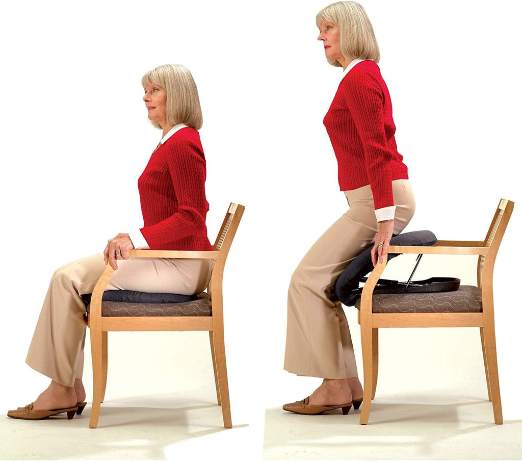 Upeasy Seat Assist Plus - Chair Lift and Sofa Stand Assist - Portable Lifting Seat with Support from 200 Pounds to 340 Pounds, Provides 70% Assistance (4 Pack)