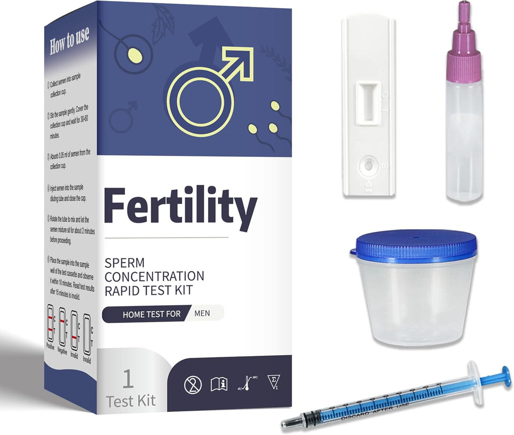 Male Fertility Testing System – Discreet and Easy-to-Use Kit for at-Home Sperm Health Check