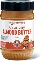 Amazon Grocery, Crunchy Almond Butter, 16 Oz