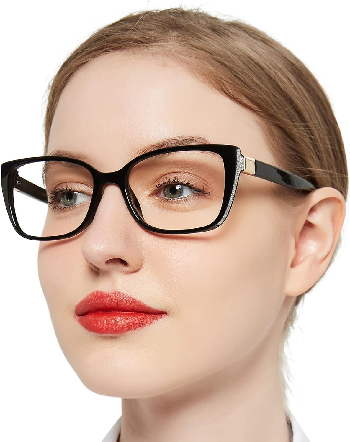 OCCI CHIARI Bifocal Reading Glasses Womens Blue light Blocking Readers 1.0 1.5 2.0 2.5 3.0 3.5