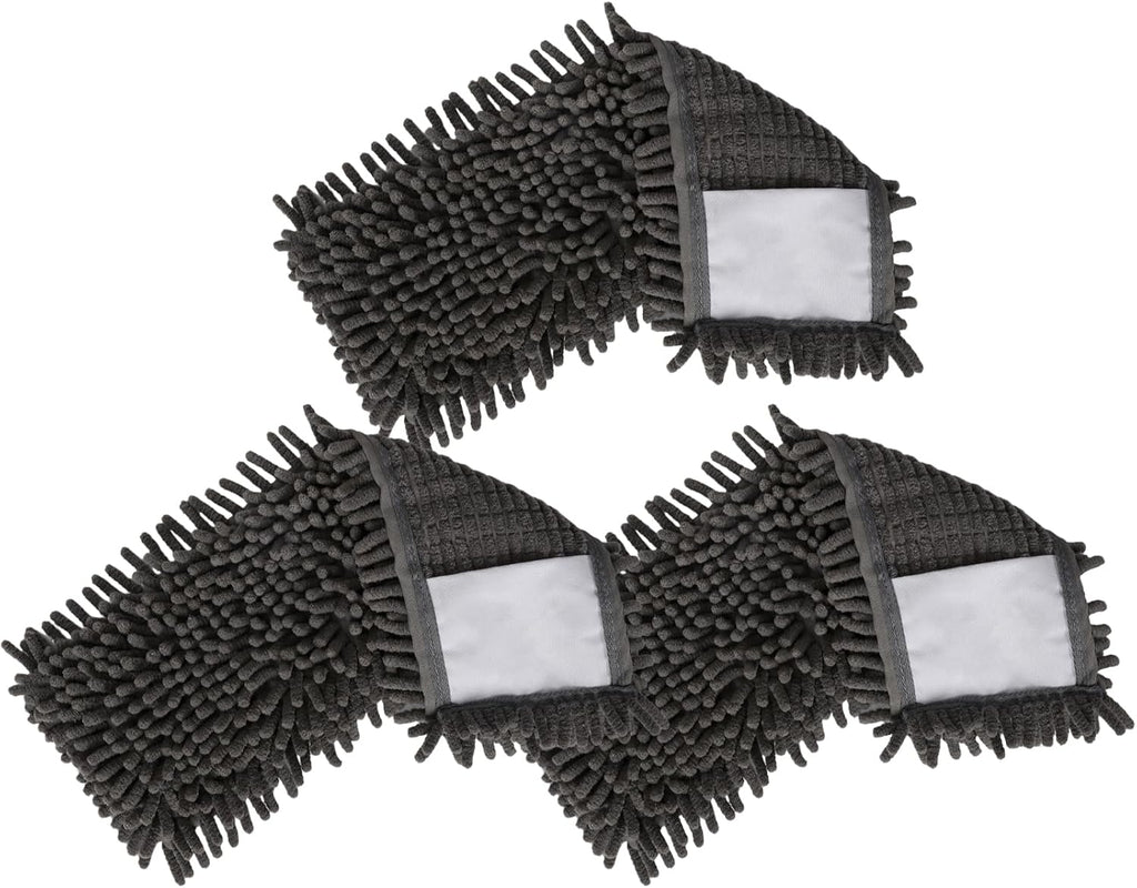 MASTERTOP Professional Chenille Microfiber Mop Pad Set - Mop Refill, Microfiber Mop Head, Mop Replacement Pads, Machine Washable, 3pcs, Only for ASIN B07G42MS96, B09XHQ3FYF