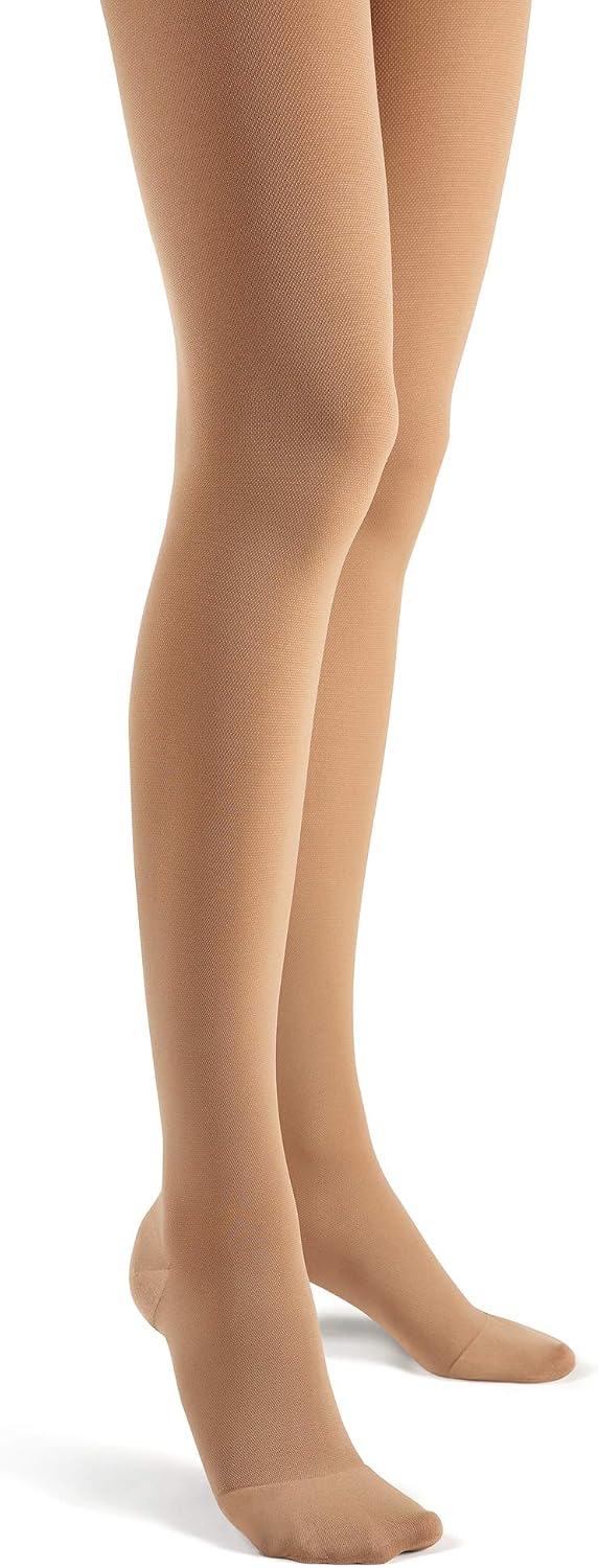 Futuro Restoring Pantyhose for Women, Helps Relieve Symptoms of Moderate-to-Severe Spider Veins, Firm Compression, Brief Cut, Medium, Nude
