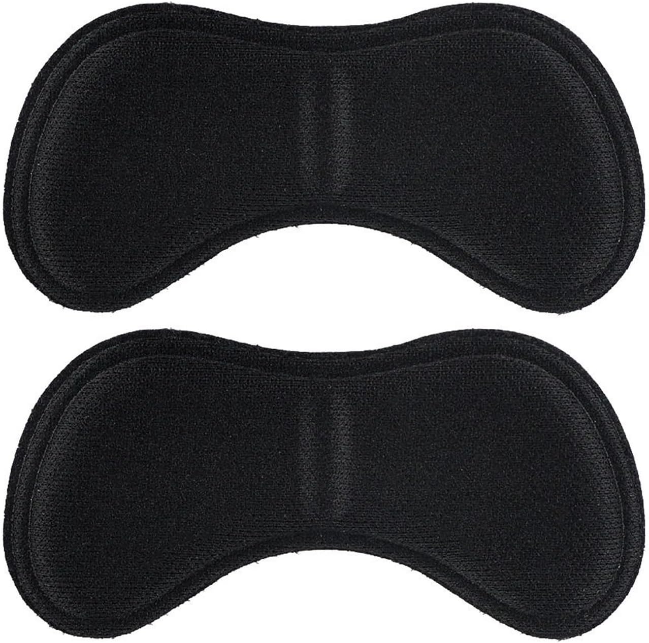 Heel Cushions,Heel Pads for Shoes,2pcs Shoes Insoles Patch Heel Pads for Women High Heel Shoes Back Sticker Sport Shoe Adjustable Size Feet Pad(Black (5mm))