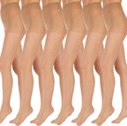 L'eggs Everyday Control Top Sheer Toe Pantyhose for All Day Comfort, 100% Nylon
