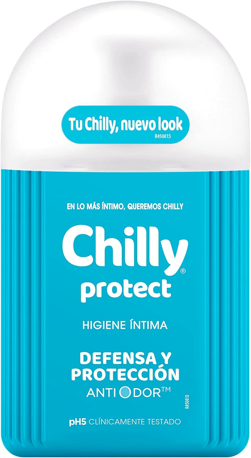 Chilly Protect Antibacteriano Intimate Hygiene Gel, 250 ml