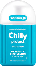 Chilly Protect Antibacteriano Intimate Hygiene Gel, 250 ml