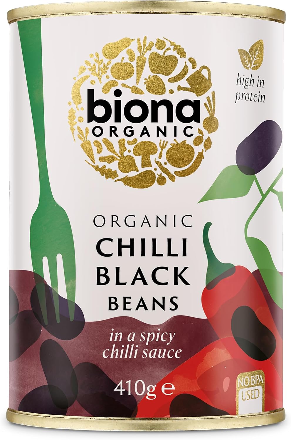 BIONA Organic Black Bean Chilli, 410 GR