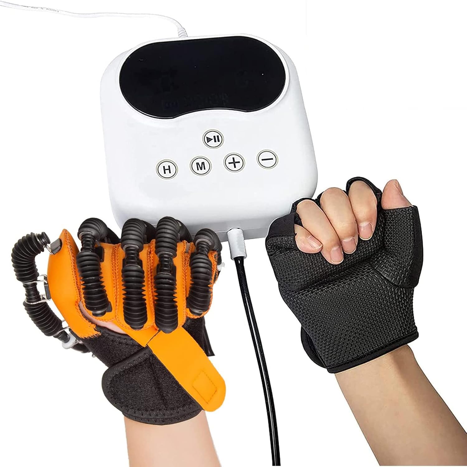 Exoskeleton Manual Training Exercise Rehabilitation Robot Gloves Intelligent Five Fingers Manual Training Functional Hand Splint Orthoses for Long-Term Relief