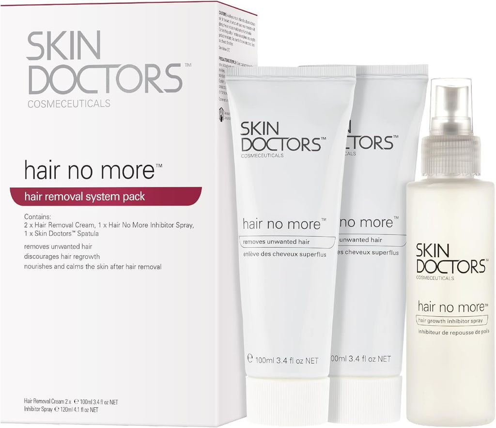 Skin Doctors Hair No More Hair Removal System Pack
