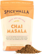 Spicewalla Masala Chai Spice | Tea, Latte, Coffee, | Powdered Spice Unsweetened (11.6 Ounce Resealable Bag)