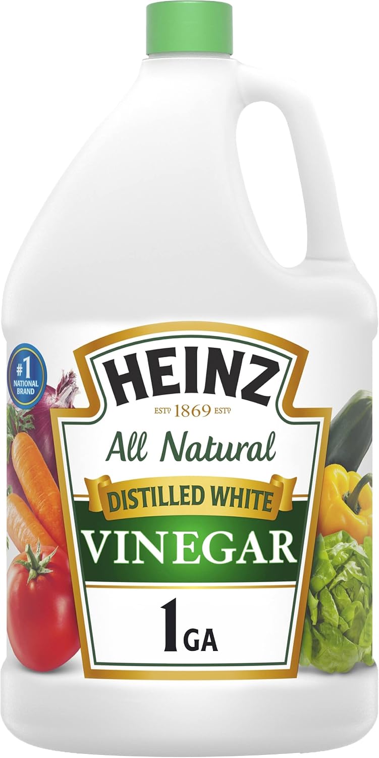 Heinz All Natural Distilled White Vinegar with 5% Acidity, 1 gal Jug