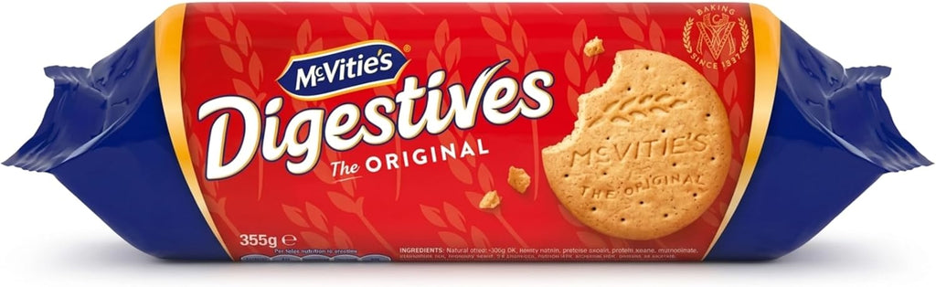 McVitie's Digestive Biscuits, 355 g (12.5 oz.) Packages (Pack of 7)