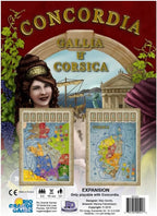 Rio Grande Games Concordia: Gallia & Corsica Board Game Expansion Strategy