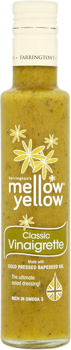 Farringtons Mellow Yellow Classic Vinaigrette Dressing (250ml) - Pack of 2