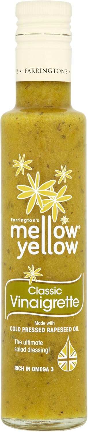 Farringtons Mellow Yellow Classic Vinaigrette Dressing (250ml) - Pack of 2