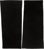 Thermal Knee Support Sleeves with Non-slip Grip, Black L Size, 2pcs Set Warm Knee Braces for Outdoor Sports, Cycling, Skiing, and Running, Breathable Protective Pads for Men