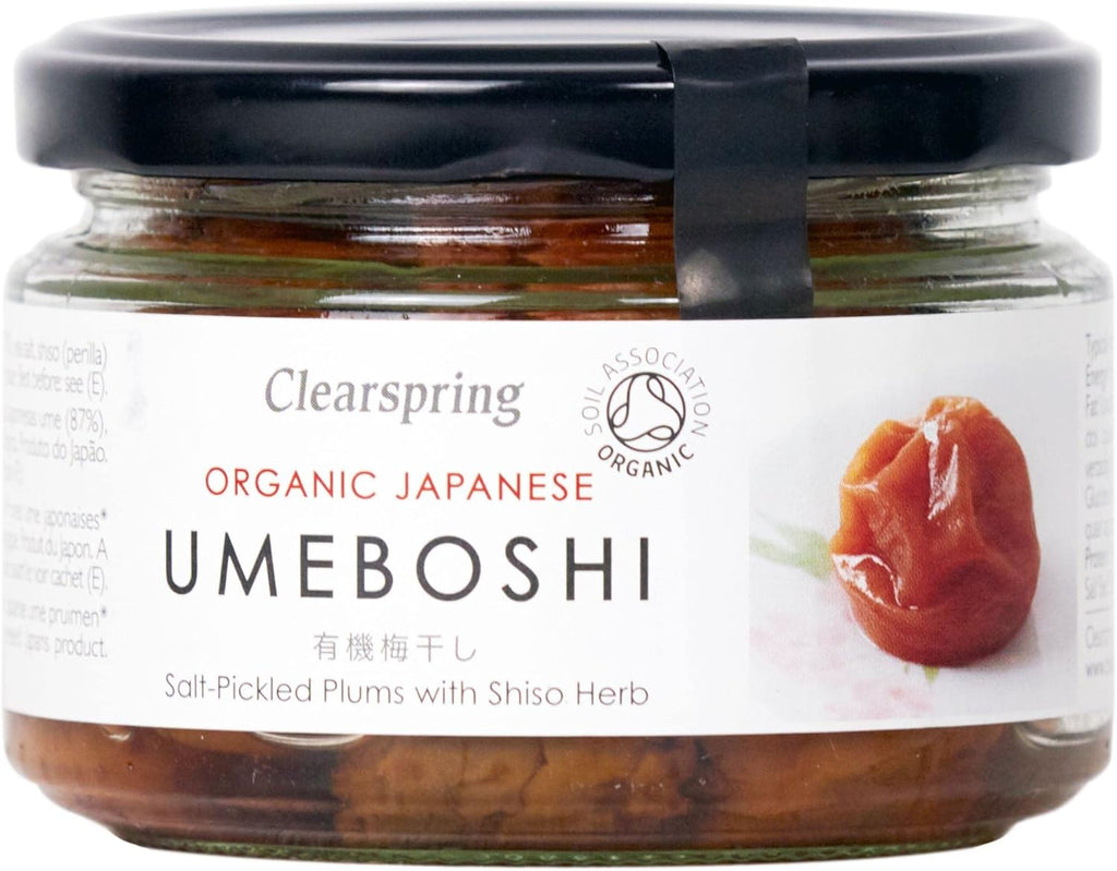 Clearspring - Organic Japanese Umeboshi Plums - 200g (4 Pack)