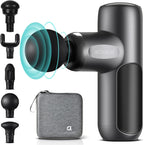 arboleaf Mini Massage Gun Deep Tissue, Percussion Muscle Massager for Back Pain Relief, Small Massage Gun with Case Travel Size, Handheld Quiet, Portable