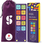 Special Supplies AAC Communication Device Speech Therapy,Talker Buddy Communication Device For Non Verbal Kids & Adults,Autism Talking Aids For Home,School Kids Communication Device W/Recording Option