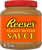 REESE'S Peanut Butter Sauce Bulk Jar, 4.5 lbs