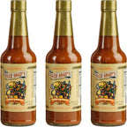 Marie Sharp’s Smoked Habanero Pepper Sauce, 10 oz – Belizean Hot Sauce with Bold Smoke & Heat – All-Natural, Gluten-Free (Pack of 3)