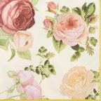 AM Décor - 20 Count Soft 3-Ply Tissue Decoupage Luncheon Paper Napkins -13" x 13" (Unfolded) (Rosalia, 13x13 Inch (Pack of 20))