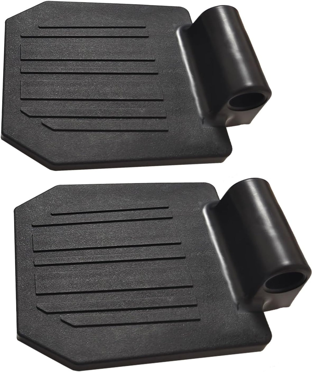 1 Pair of Universal Footplate for The Wheelchair, Transport Chair Footrest Elevating Leg Rests Replacement Parts for Standard Wheelchair Repair Parts