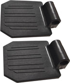 1 Pair of Universal Footplate for The Wheelchair, Transport Chair Footrest Elevating Leg Rests Replacement Parts for Standard Wheelchair Repair Parts