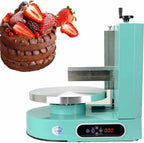 Cream Smooth Coating Machine for Birthday Cake - 4-12 Inch Round Cake Butter Cream Spreading & Filling Machine - Perfect for Cake Bread Cream Decoration & Smoothing - Cake Spreader Smoothing