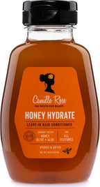 Camille Rose Leave-In Conditioner, Honey Hydrate – Deep Conditioning for All Textures, Low-Porosity Hair, Dry Locs and Braids, Frizz Control, 8 Fl Oz