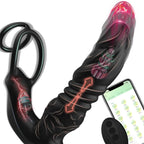 6.3 Inches 10 Modes Remote Virabtor Contral Prostrate Device for Men Couple Electrodes Today Adult Vibratoar Toys Plug Tool for Men Relaxing Prostrate Viboatorr Device HEWRZ1 (Black)