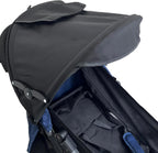 Universal Stroller Sun Shade Cover Stroller Canopy Awning for Pushchair Pram Baby Buggy Parasol Sun Umbrella with Pockets Mesh Window Adjustable Retractable