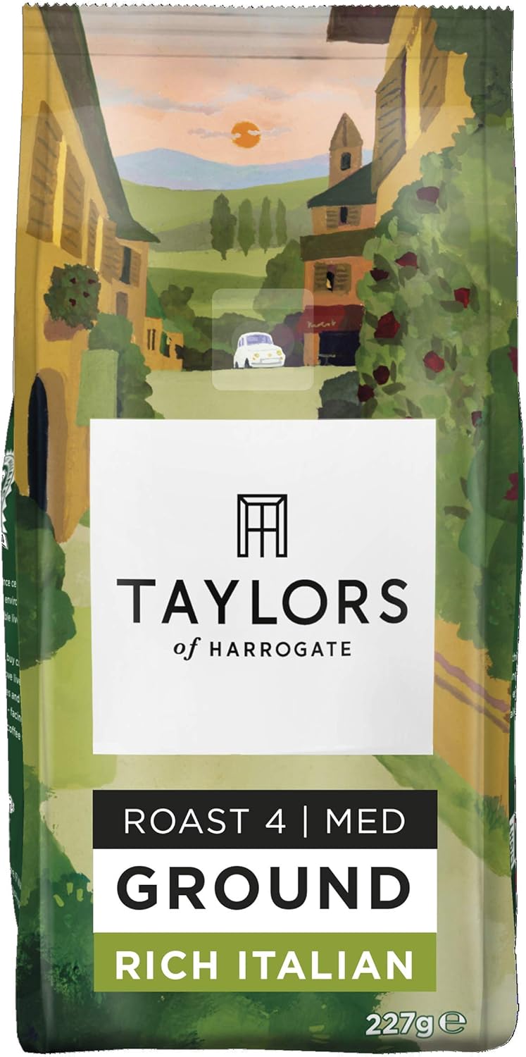 Taylors of Harrogate Rich Italian Lifestyle Ground Coffee (1 X 227G)