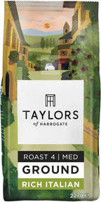 Taylors of Harrogate Rich Italian Lifestyle Ground Coffee (1 X 227G)