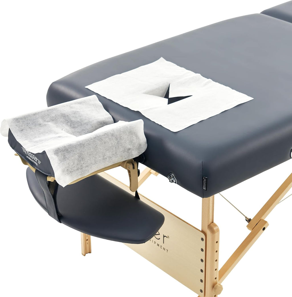 Master Massage Tables Master Massage Disposable Headrest/Face Pillow Cushion Cover (Pack of 100)