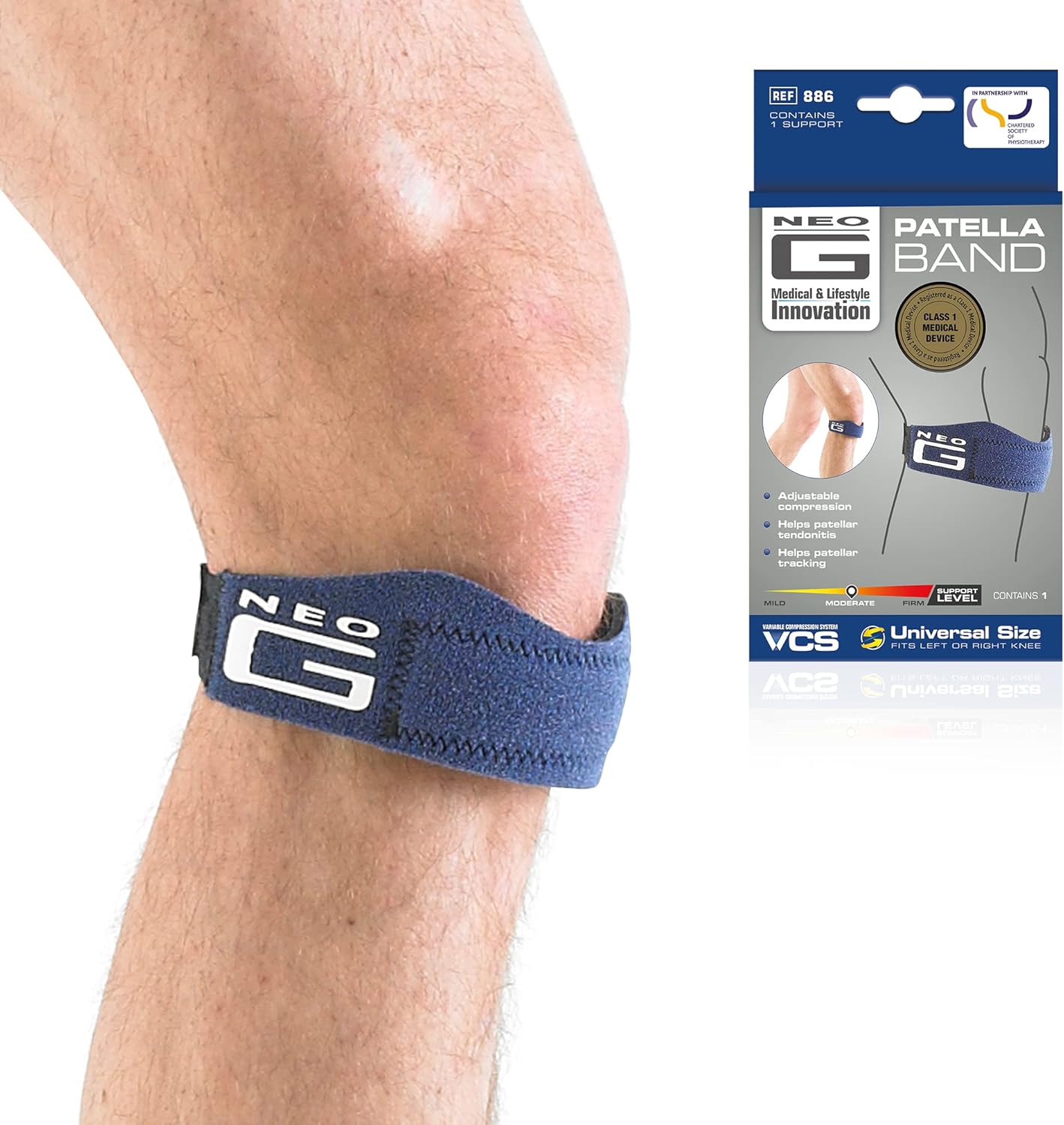 Neo-G Patella Tendon Knee Strap – Knee Bands for Patella Tendonitis, Patellar Tracking