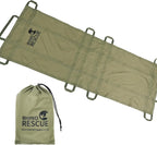 RHINO RESCUE Emergency Multi-Purpose Disposable Stretcher -661LB Capacity | Water-Resistant Litter for Mass Casualty & Disaster, IFAK Gear
