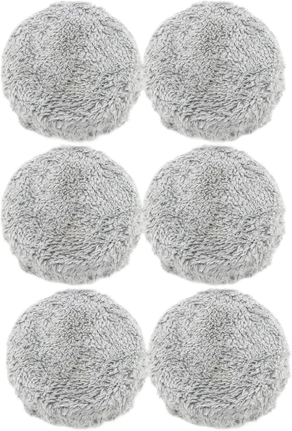 Robot Vacuum Cleaner Wet Mop Cloth, Compatible For Hobot, 168 188 Window Clean Mop Vacuum Cleaner Parts(6pcs)