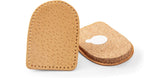 Orthotic Heel Lift Raise, Genuine Leather and Natural Cork, with Self-Adhesive Backing, Shock Absorbing Support, Relief with Achilles Tendonitis Heel Spurs Heel Pain, Kaps (Men/US 7-13 / EUR 40-46)