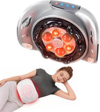 Abdominal Massager Belt – Electric Belly, Stomach & Tummy Massage Machine and Tool with Dual Kneading Discs, Soothing Heat, Wireless & Rechargeable